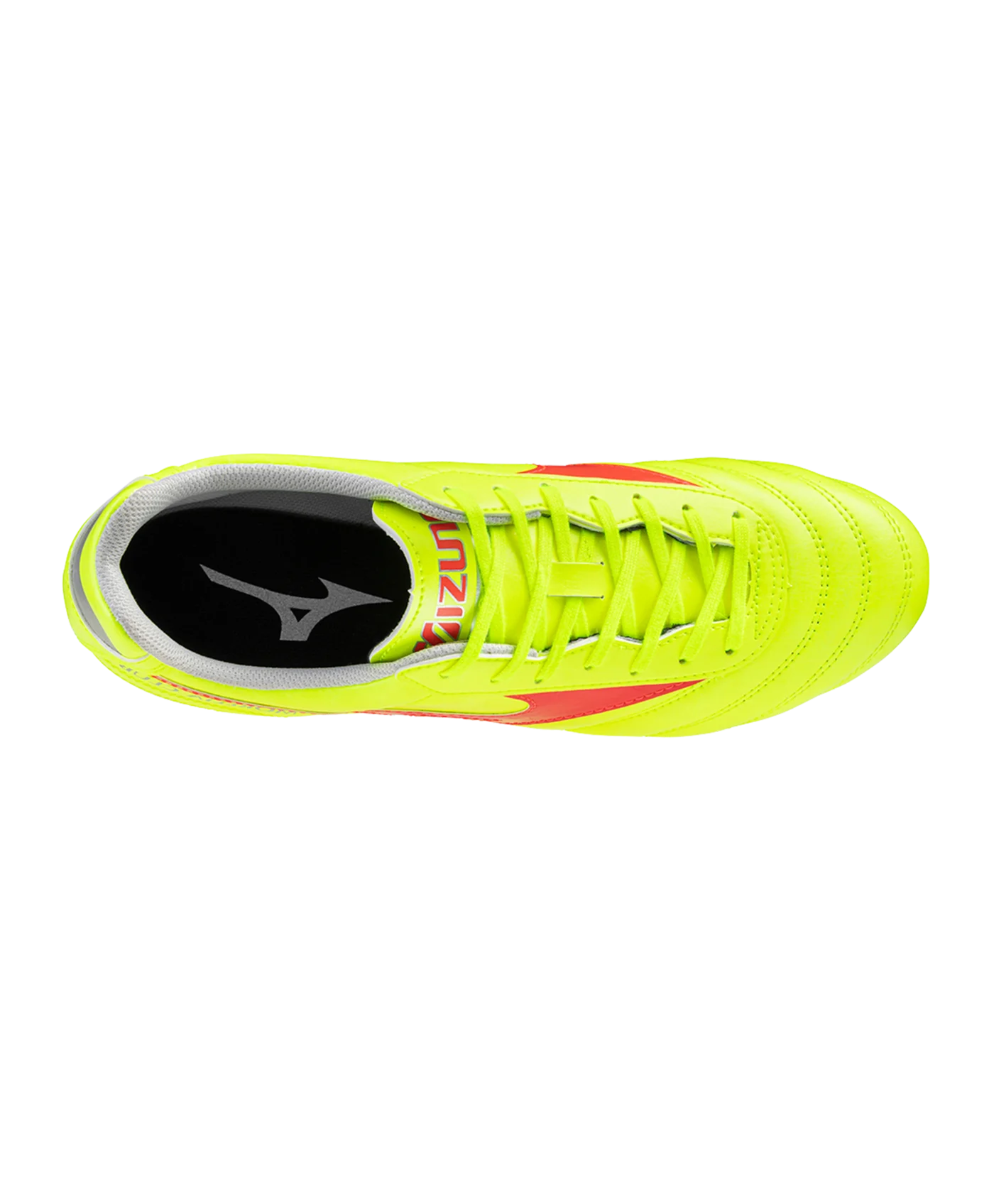 Mizuno Morelia II Club FG Dyna Gelb Rot Silber F45