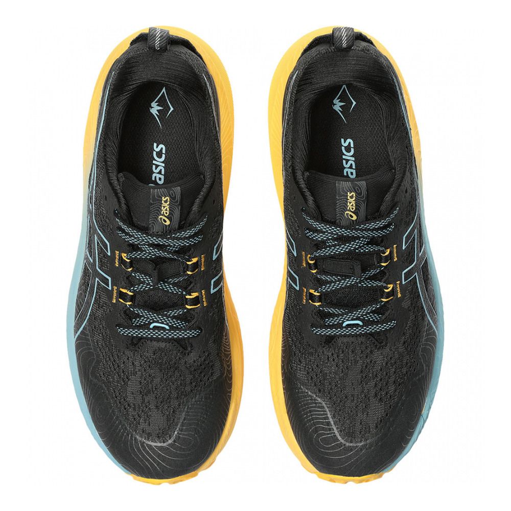 Asics TRABUCO MAX 2 - Chaussures trail Homme black/gris blue
