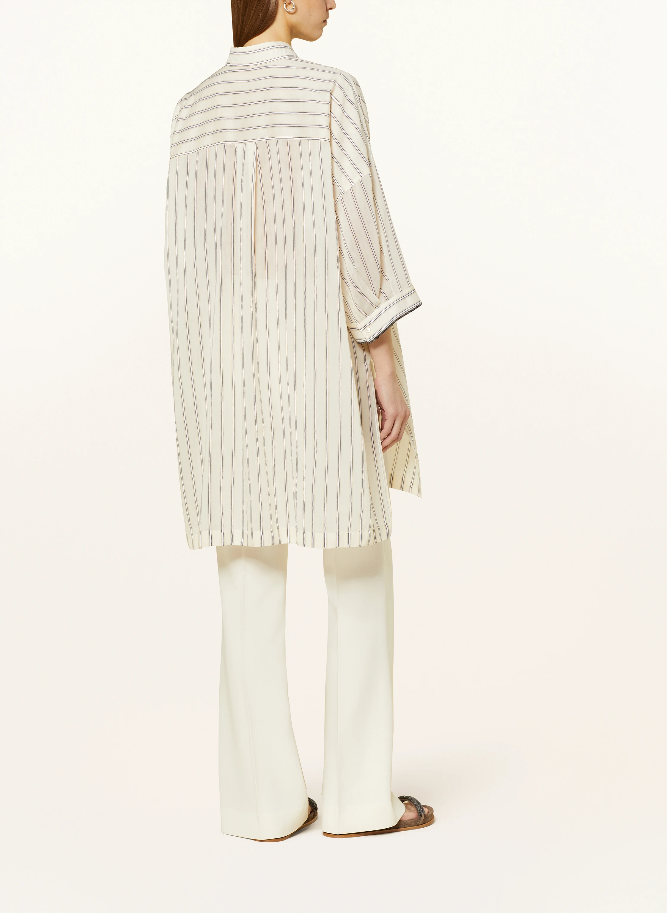 BRUNELLO CUCINELLI Oversized-Hemdbluse mit 3/4-Arm