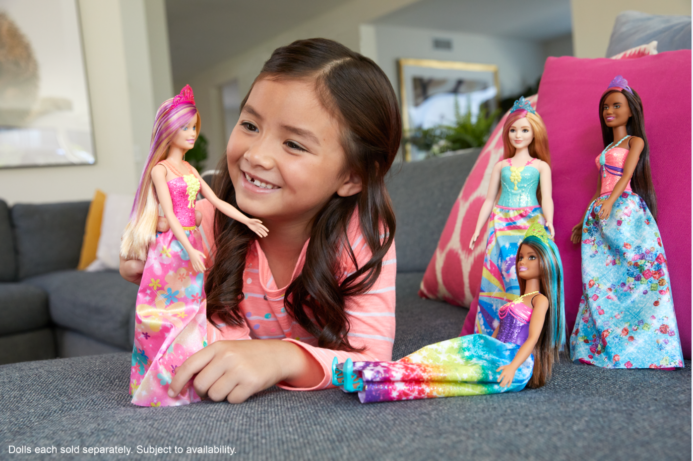 Barbie - Dreamtopia Prinsesse Dukke - Blå Tiara (GJK16)