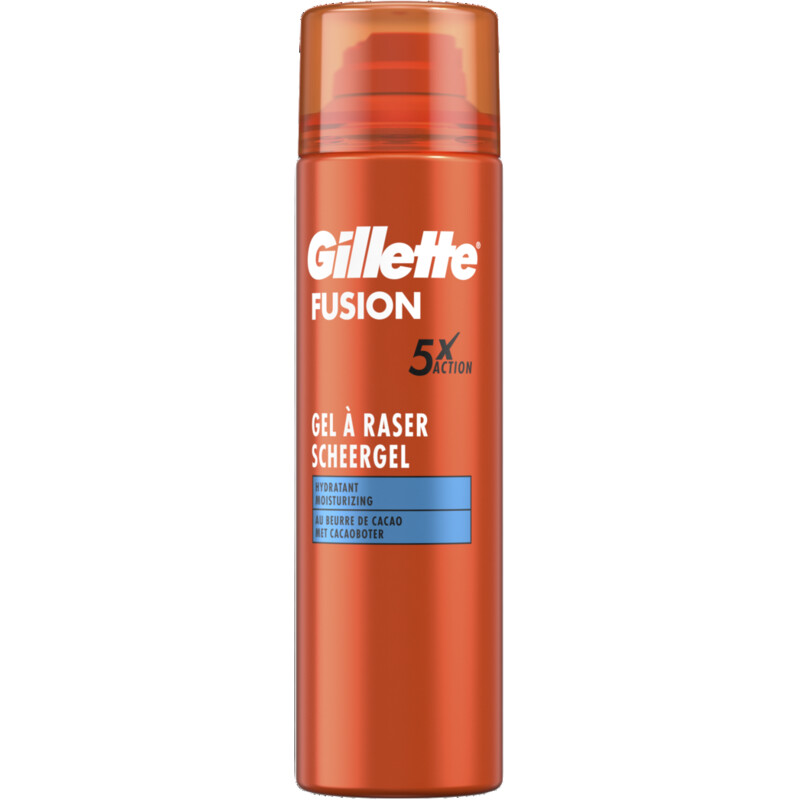 Gillette Fusion scheergel hydratant