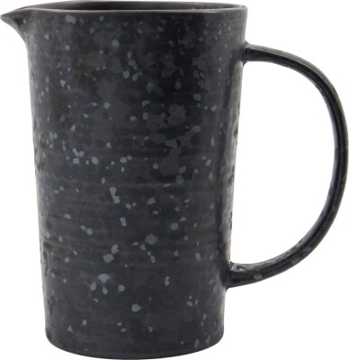House Doctor - Kande - Pion - Keramik - Sort Og Brun - 1,5 L