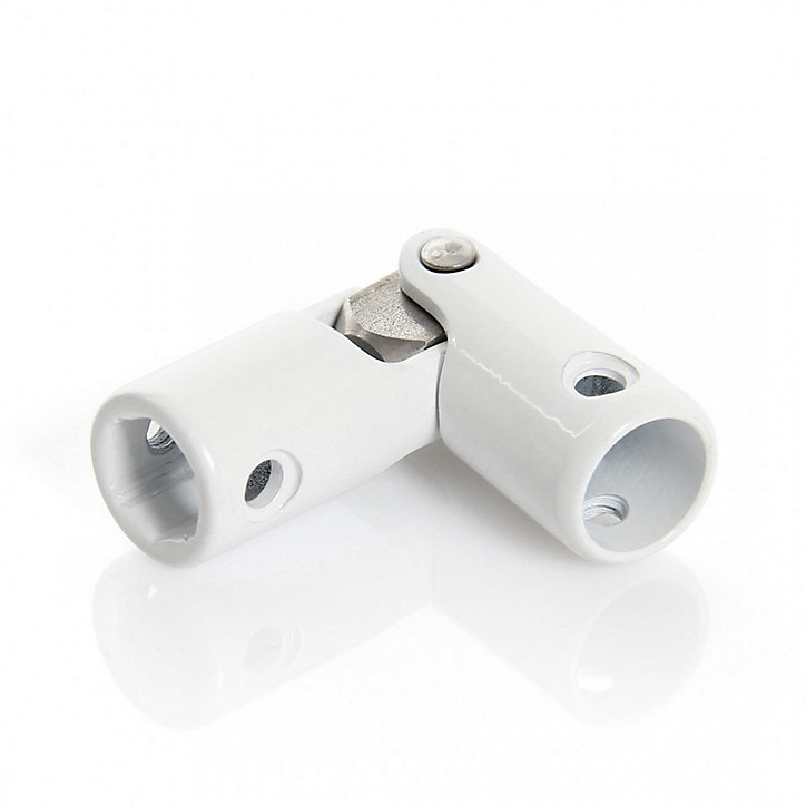 Cardan universel acier blanc Protecta pour volet roulant