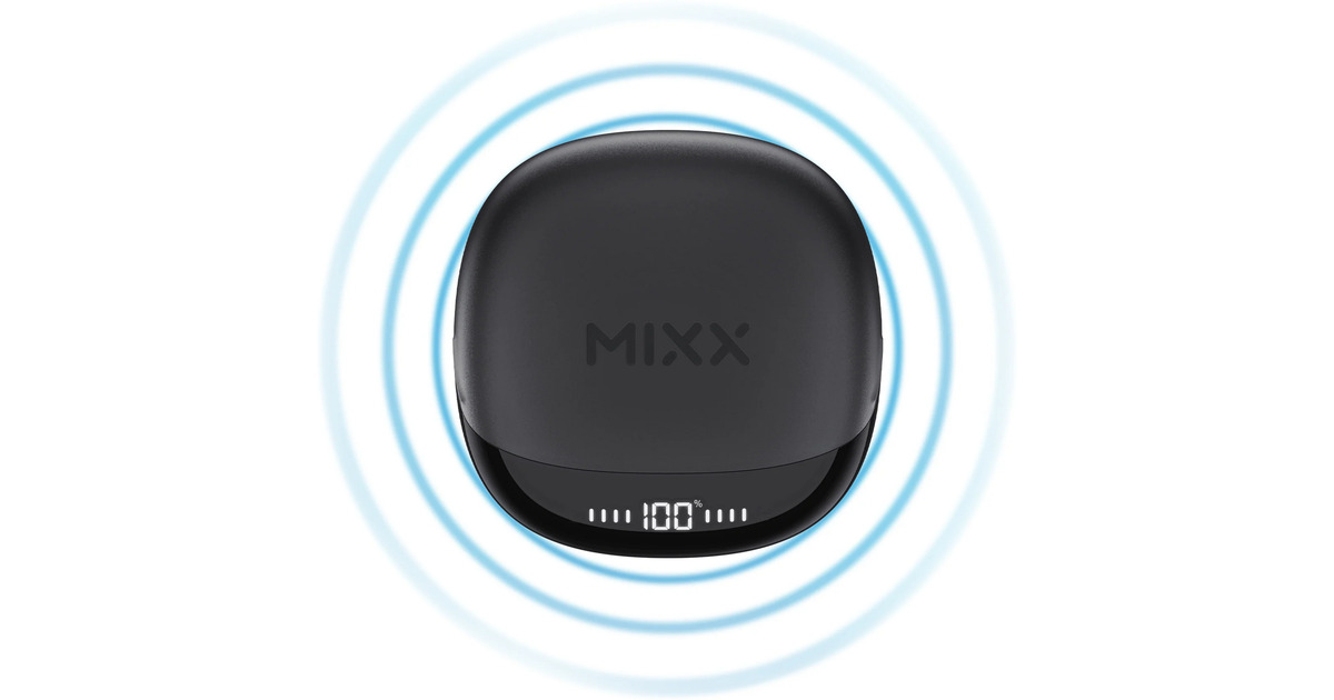 MIXXStreamBuds Mini Charge 2 True Wireless Earbuds in-ear oortjes  (Zwart)