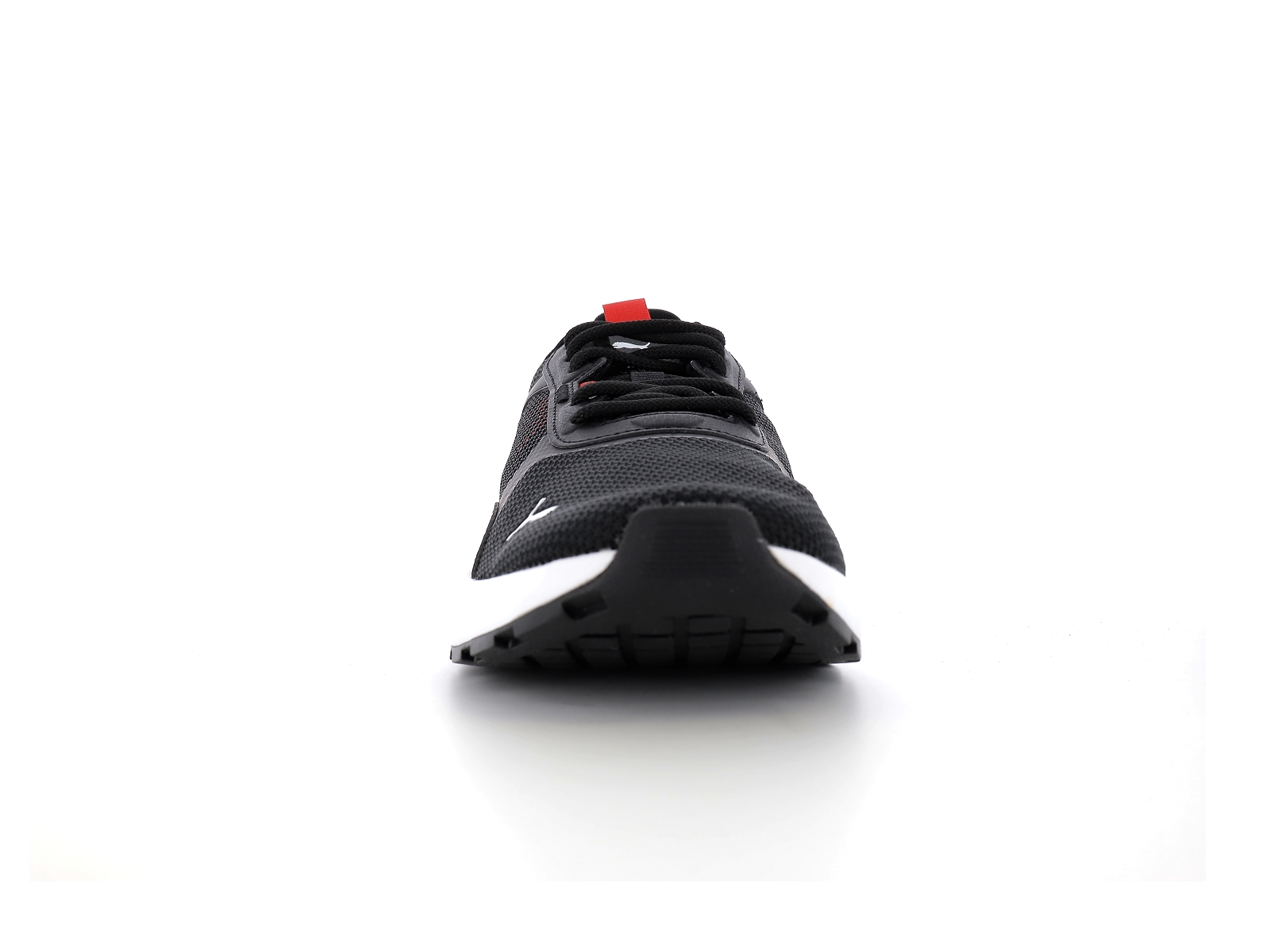 Puma-389213 Matières combinées Noir Rouge