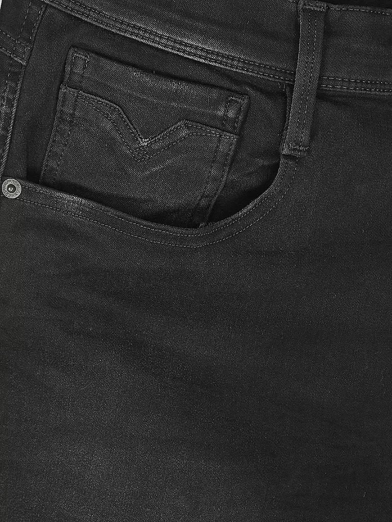 REPLAY Jeans Slim Fit Anbass X-Lite Hyperflex schwarz