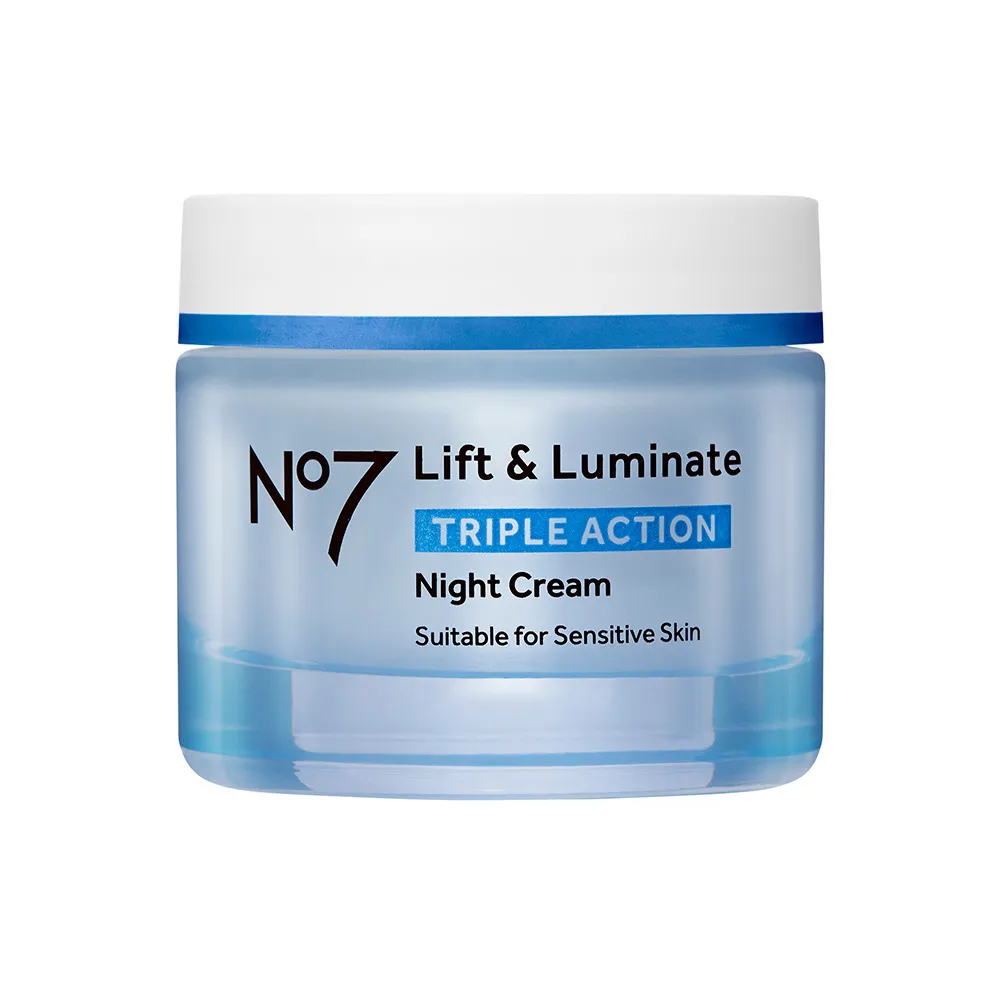 No7 Lift & Luminate Triple Action Night Cream - 50 ml.