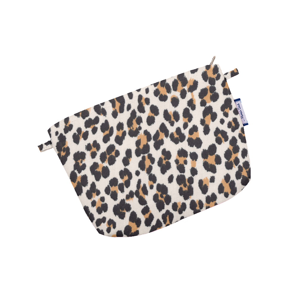 Mini Pochette Tissu Leopard