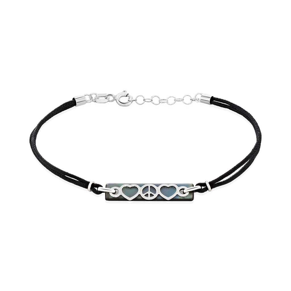 Bracelet Apollonia Or Blanc Nacre