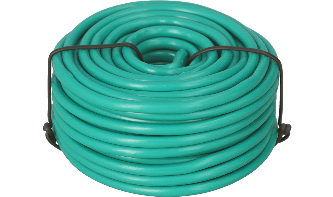 Kabel 1,5mm grøn 10m