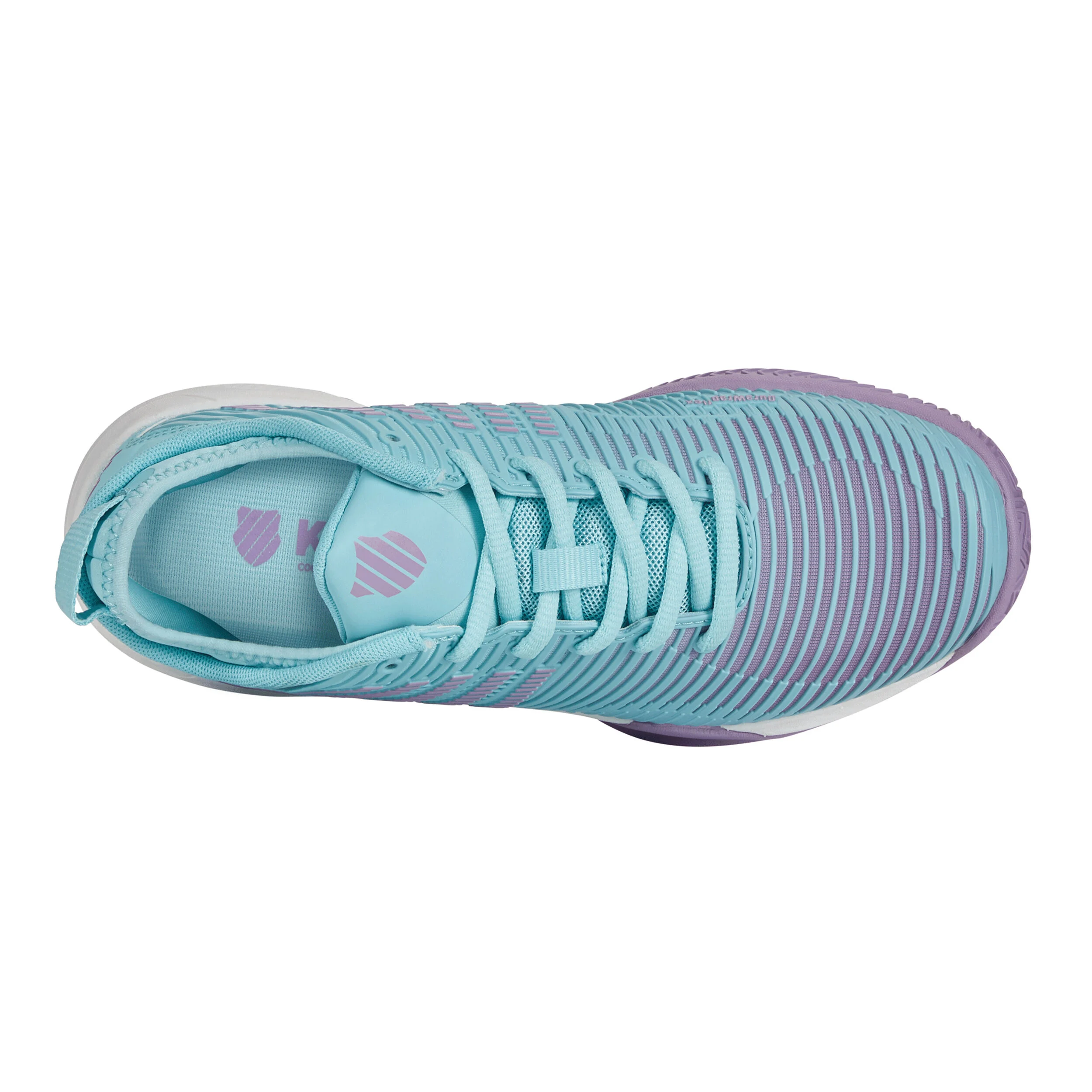 K-Swiss Hypercourt Supreme Chaussure Terre Battue Femmes - Bleu Clair , Lilas