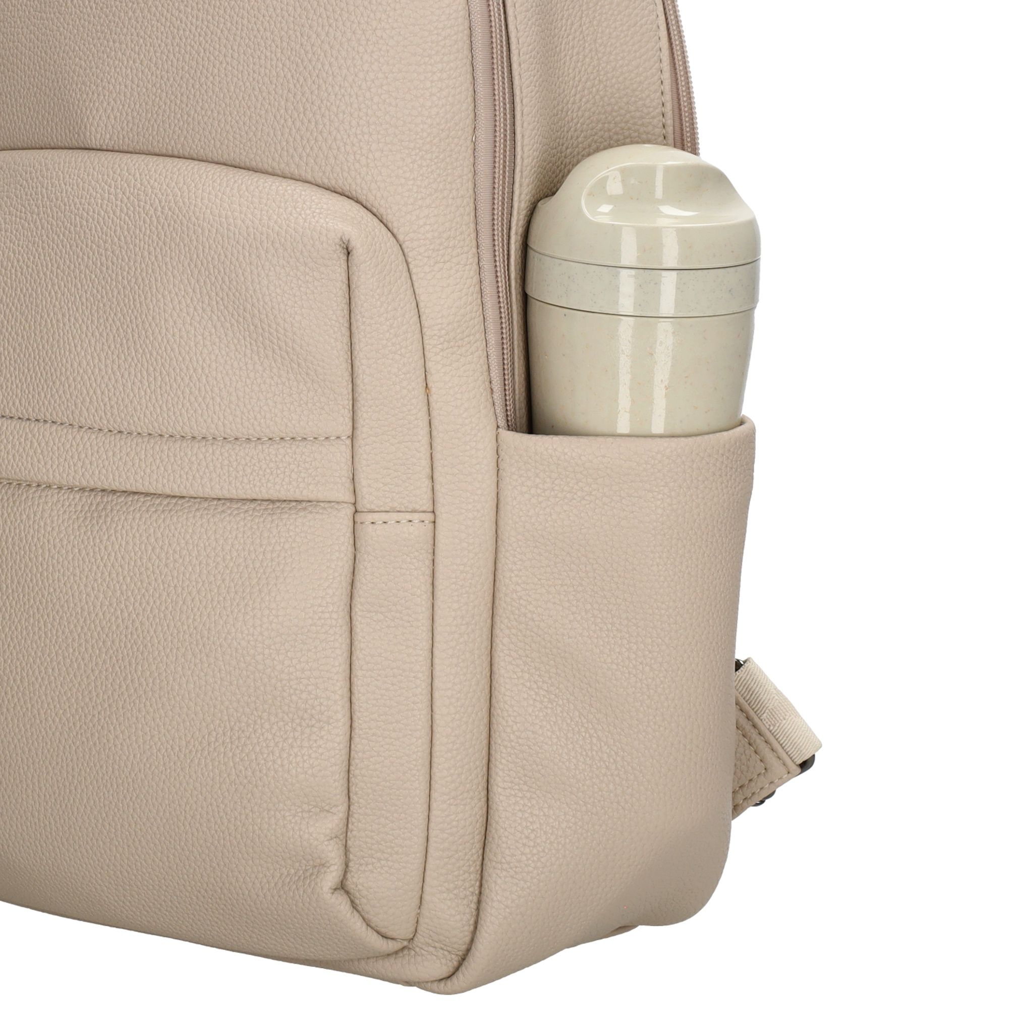 Charm London Mulberry Street Rugzak 15,6 inch Beige