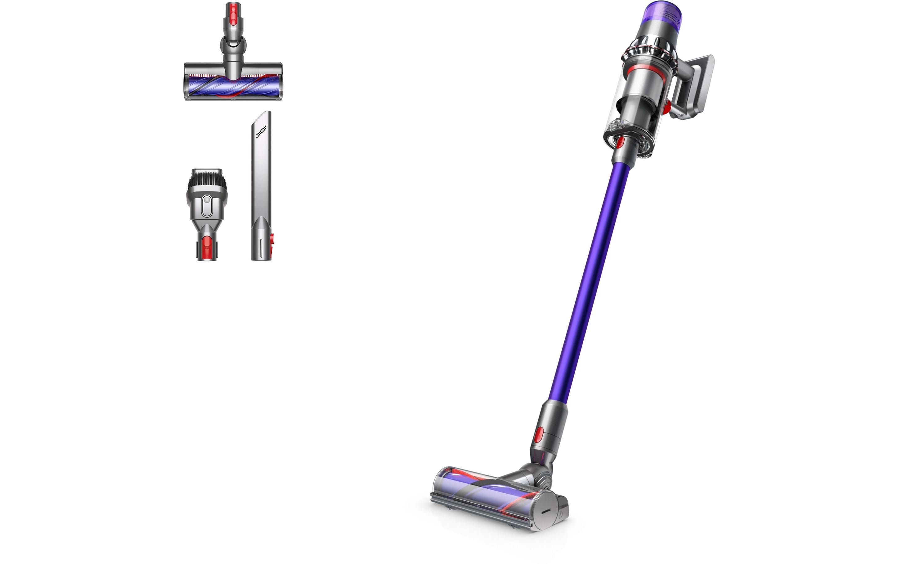 Akku-Hand- und Stielsauger V11 Advanced Violett<br>Leistungsstarker kabelloser Staubsauger