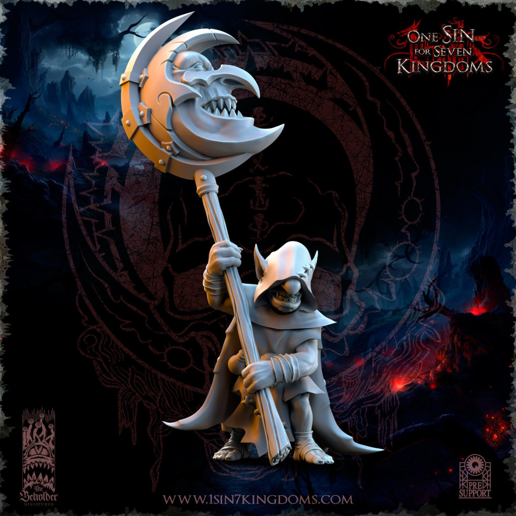 The Beholder Miniatures - Gobelins - Groupe de Commandement