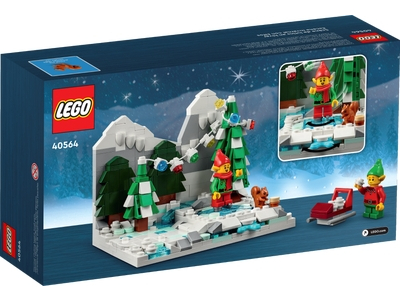 LEGO Wintertafereel met elfen (40564)