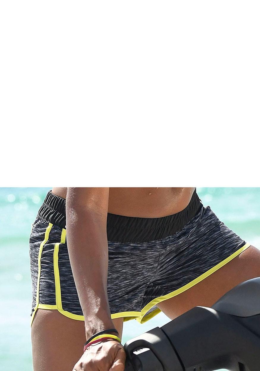 Venice Beach Badeshorts , mit Klettverschlusstasche