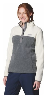 Polaire Columbia Benton Springs 1/2 Snap Gris Femme