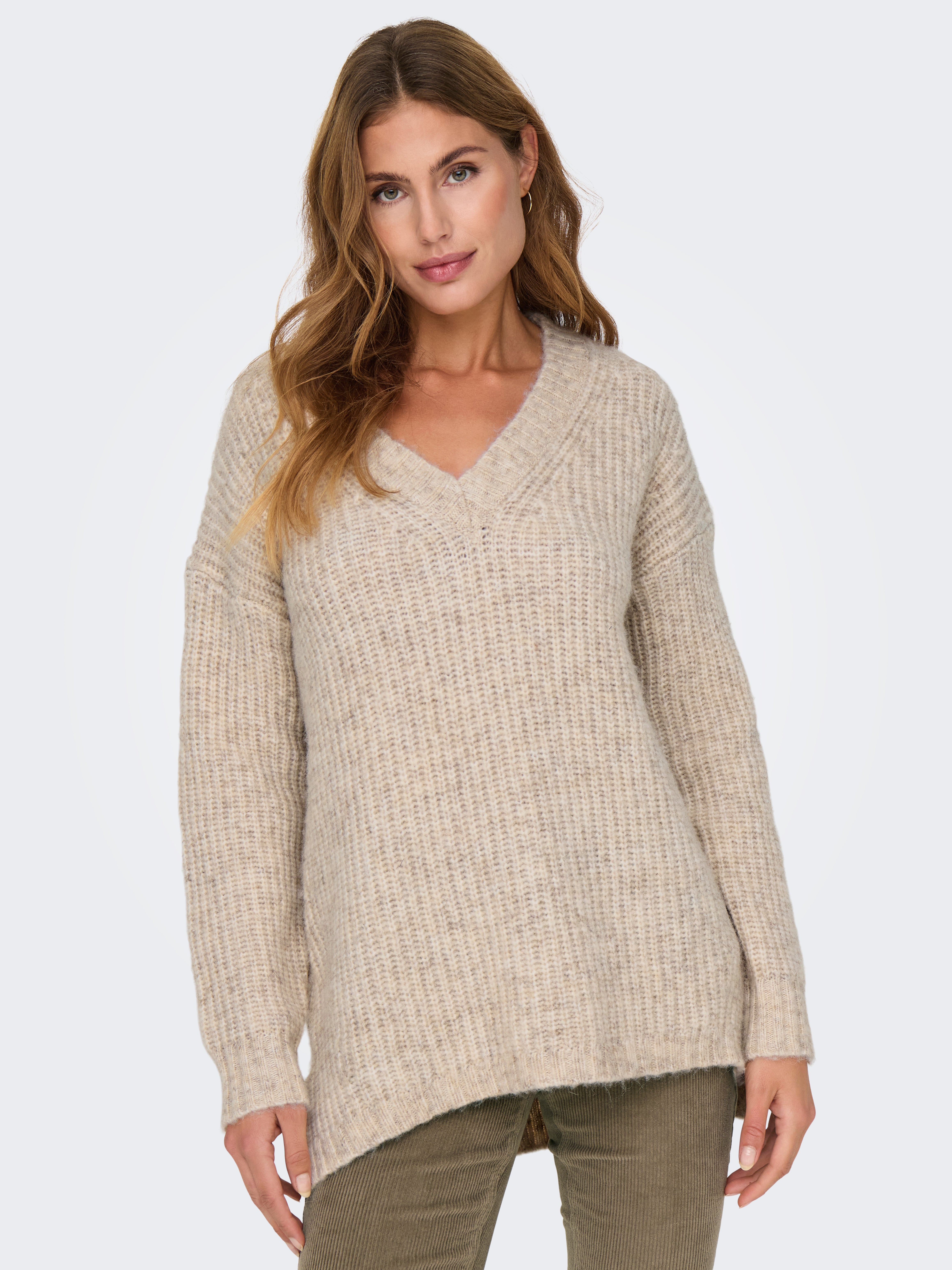 ONLIDA Strickpullover Birch