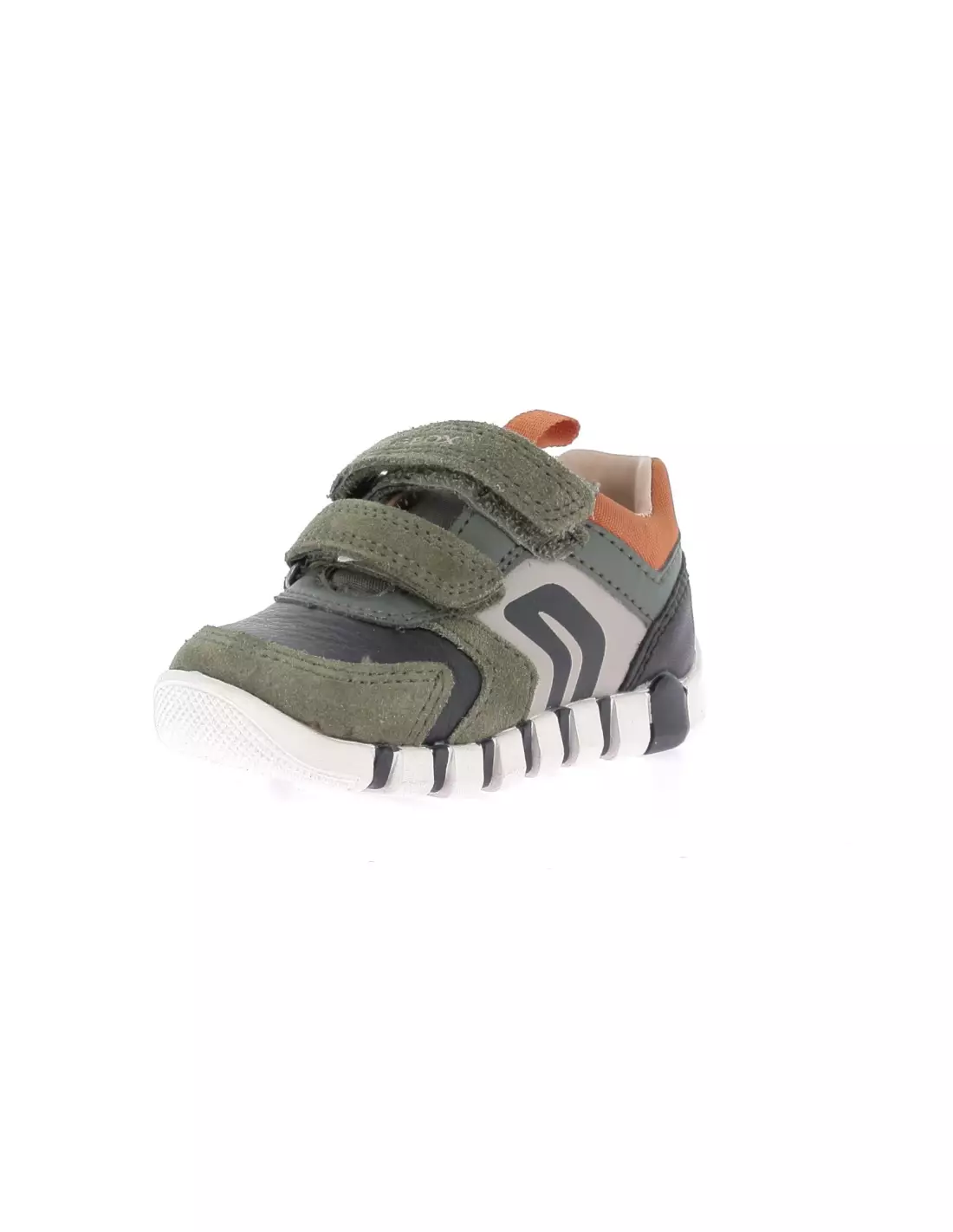 GEOX IUPIDOO - Baskets GREENBLACK