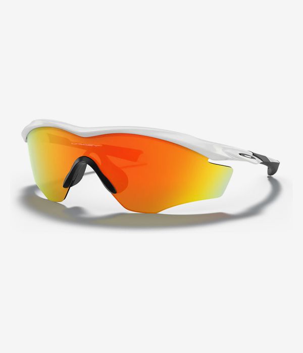 Oakley M2 Frame XL Sonnenbrille (polished white fire iridium)