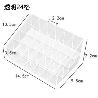 Honeyfluff - Acryl lippenstift bureau organizer (verschillende designs)