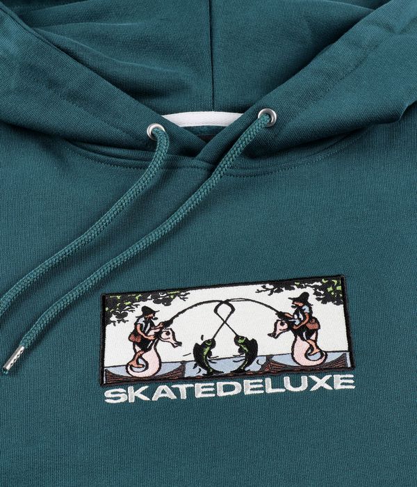 skatedeluxe Fisherman Organic Hoodie (green)