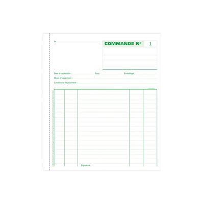 Exacompta - 5 Manifolds Carnets de commandes - 50 tripli - 21 x 18 cm