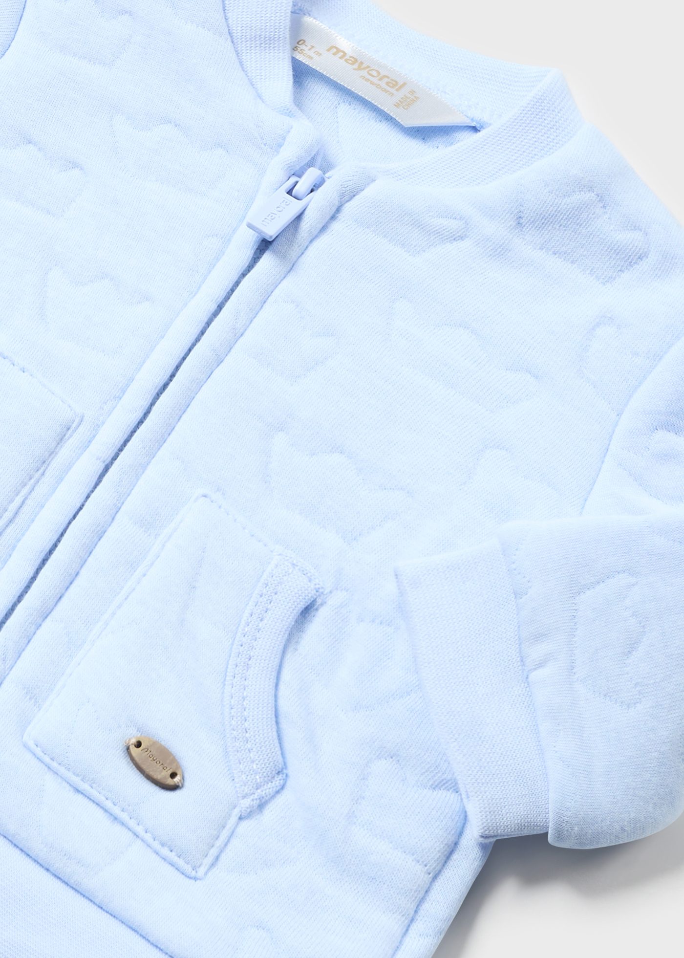 Conjunto de moletom de 3 peças Better Cotton para recém-nascidos