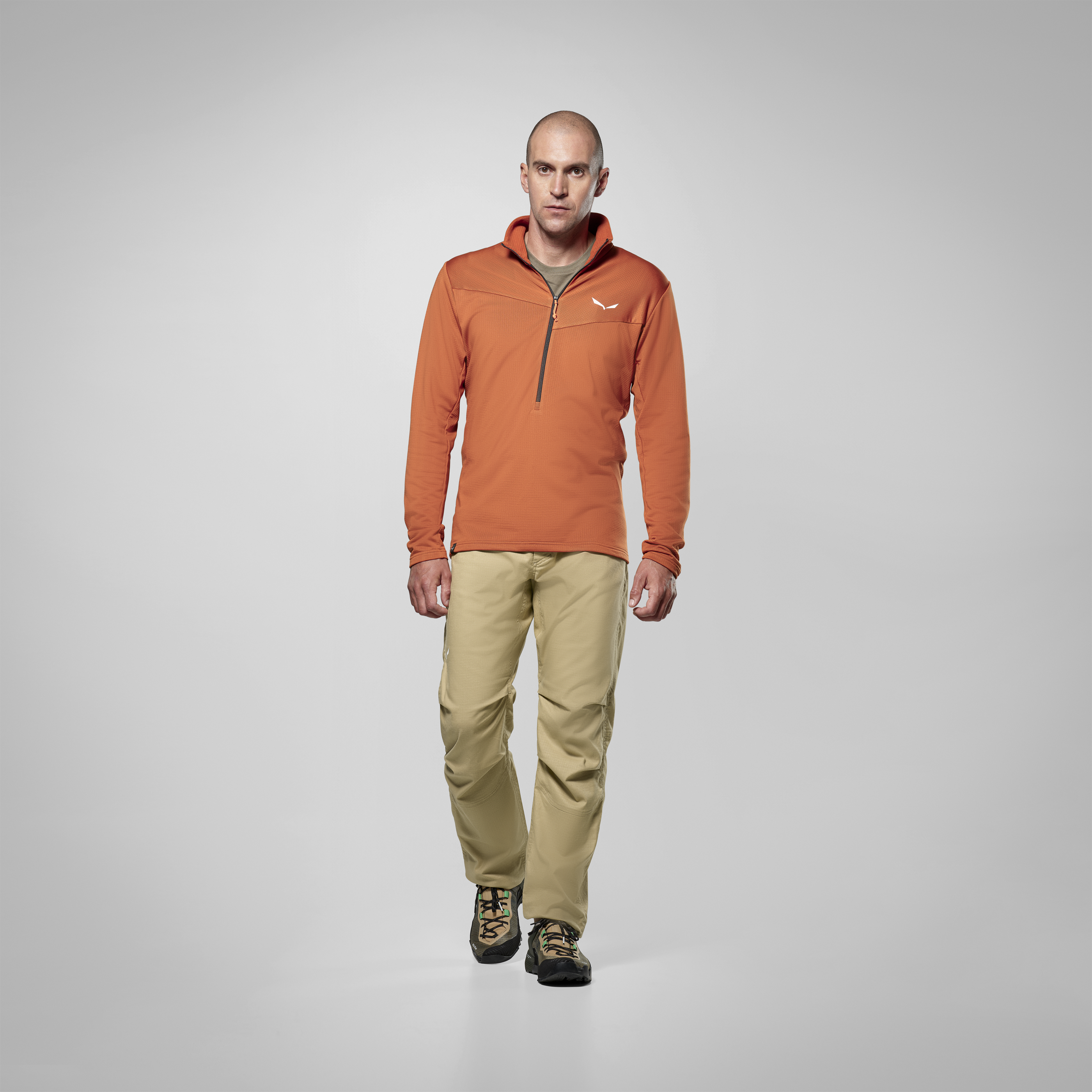 Puez Cammino Polarlite Half Zip Jacke Herren