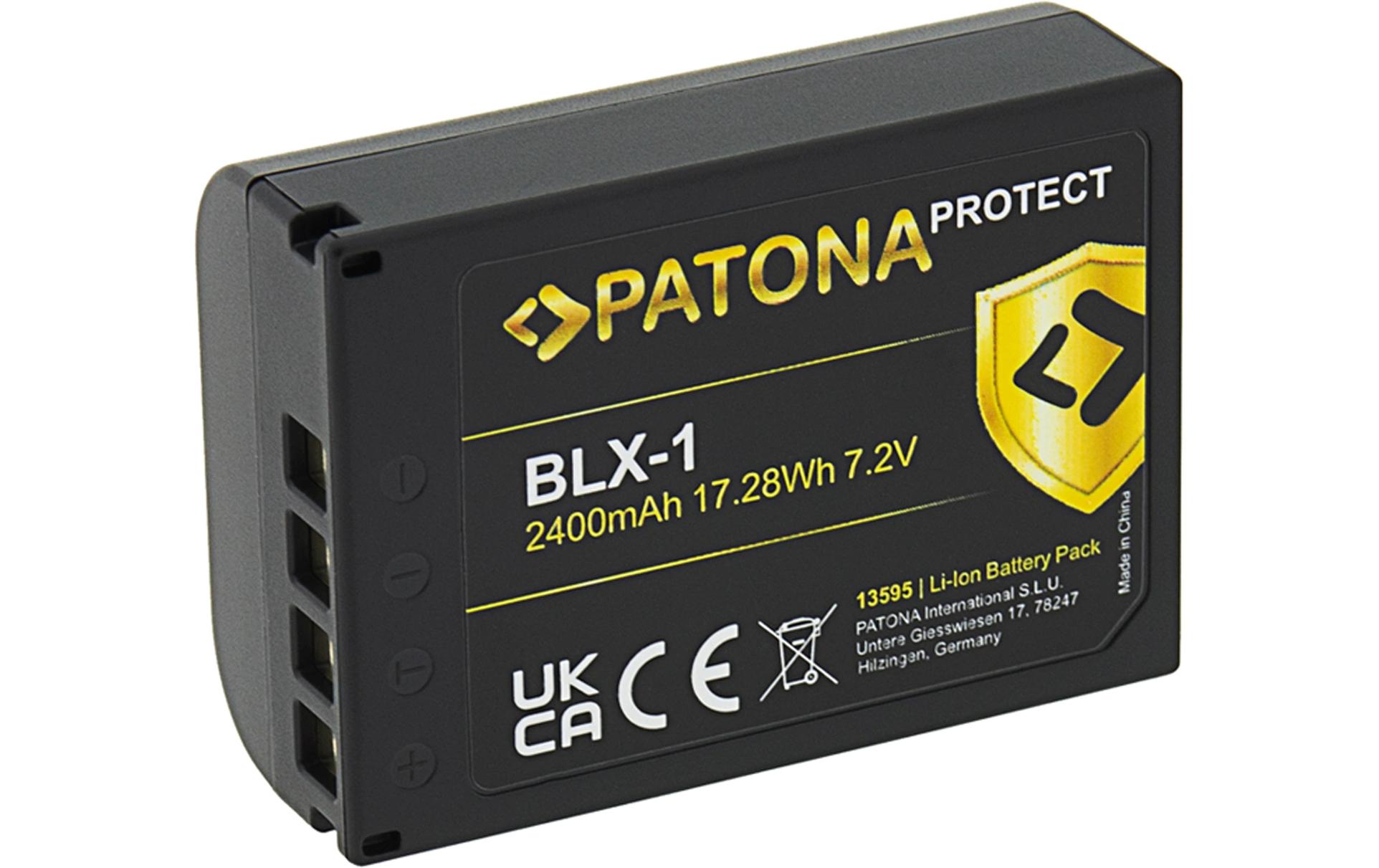 PROTECT Battery für Olympus BLX-1 OM-1PROTECT Batteriesatz für Olympus