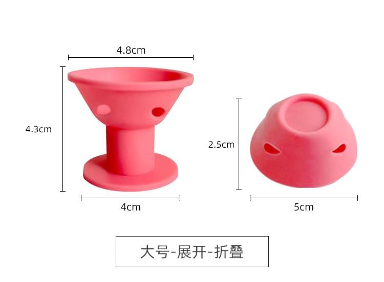 Miumi - Plastic krultang zonder warmte (verschillende designs) / set
