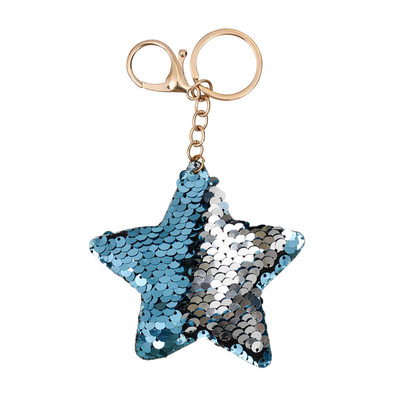 Porte clef étoile 'Seventies'
