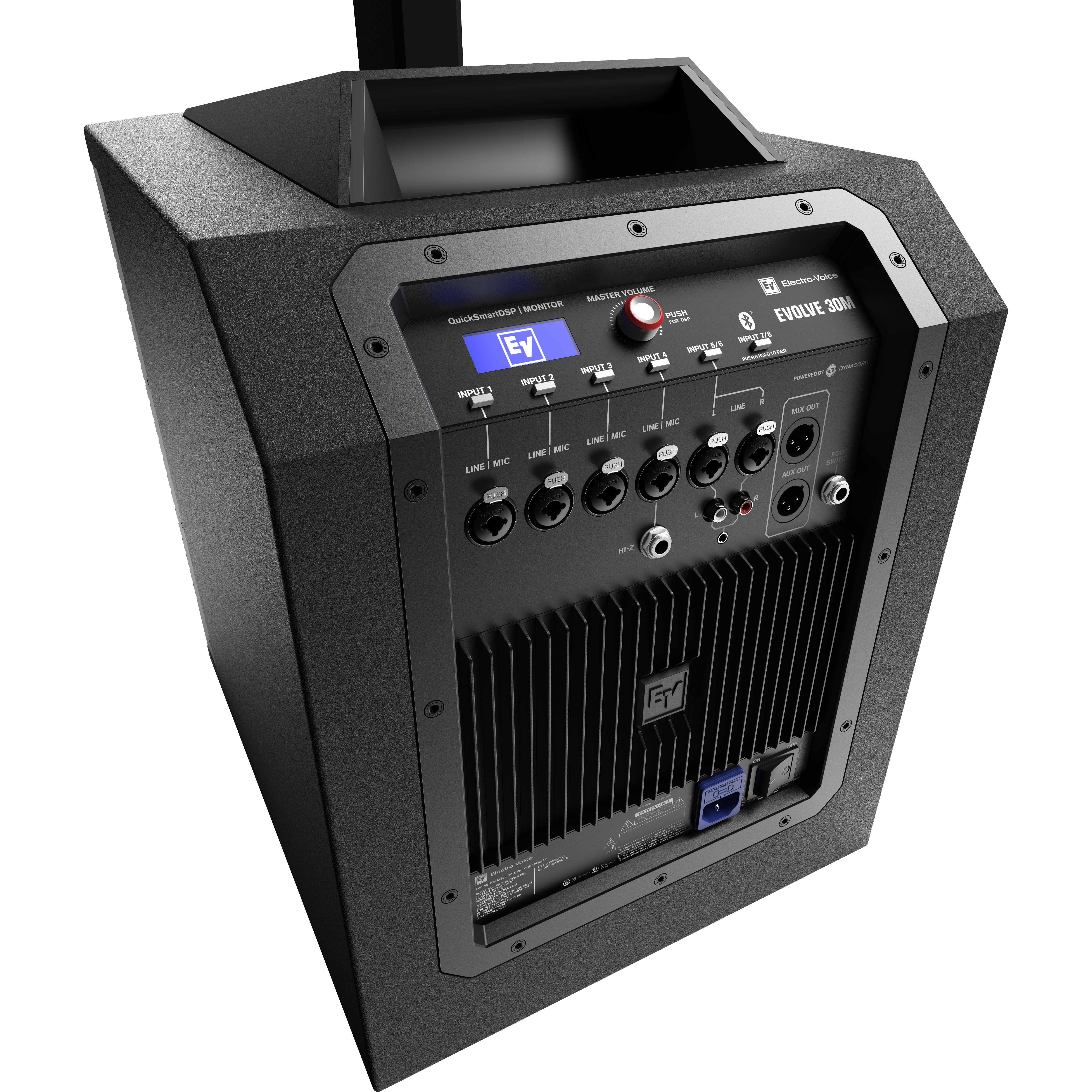 Electro-Voice Evolve 30M mobiel column P.A.-systeem (zwart)