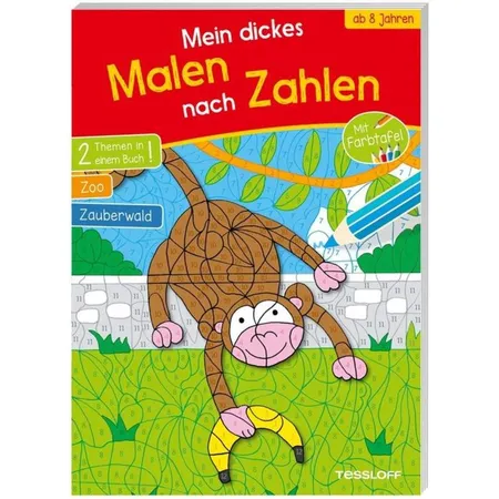 Tessloff Mein dickes Malen nach Zahlen.