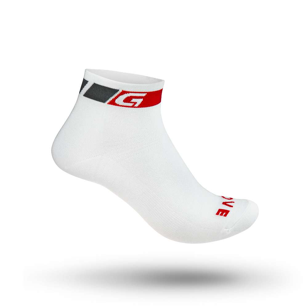 GripGrab Classic Summer Lage Sokken Wit