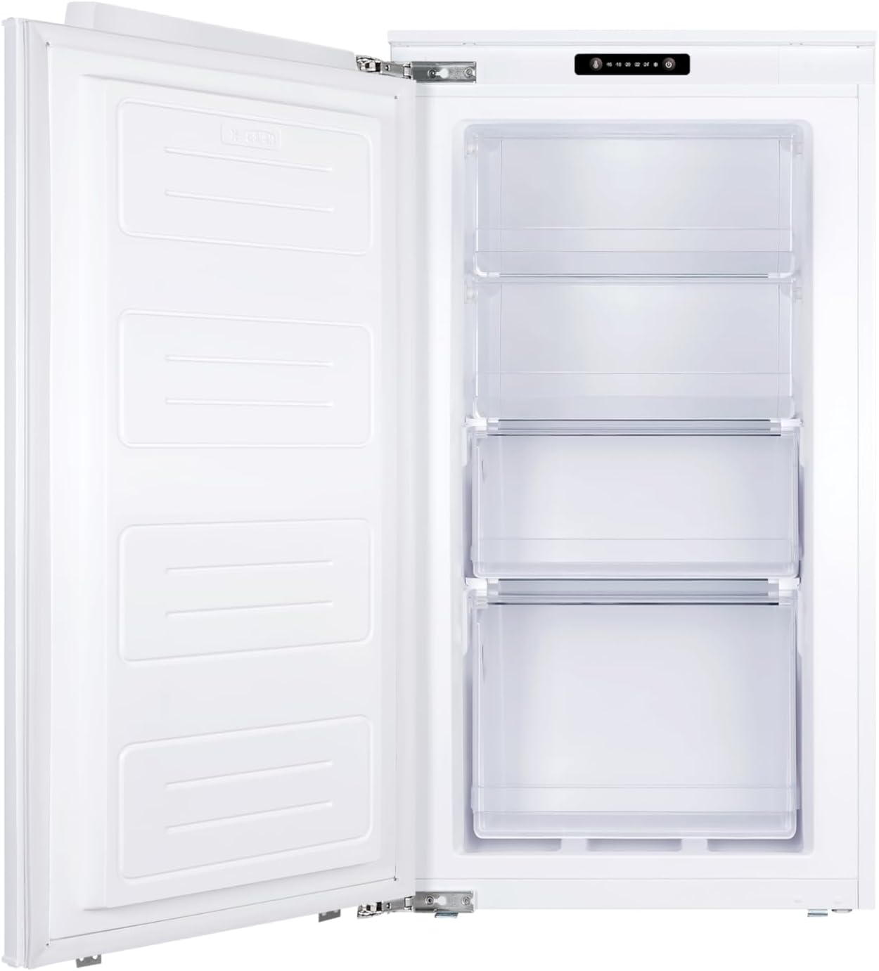 Amica EGS 16183-1 / Gefrierschrank / 880 mm Nische/Festtür-Technik/FrostControl/elektronische Steuerung / 4 Gefrierschubfächer/Inverter-Motor