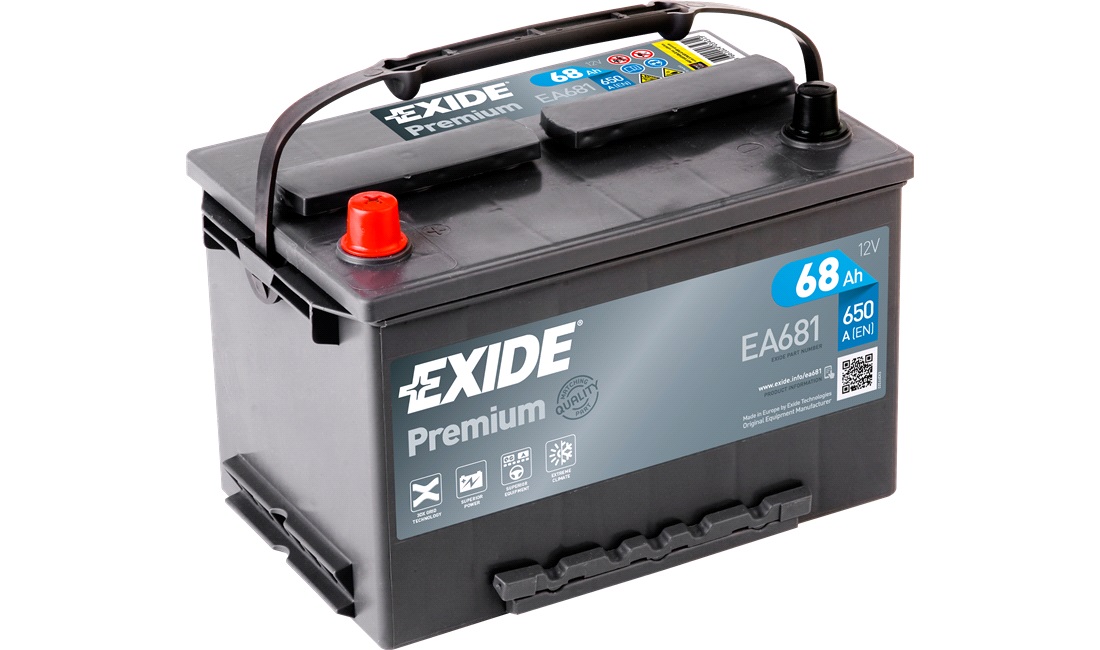 Batteri 12V 68Ah