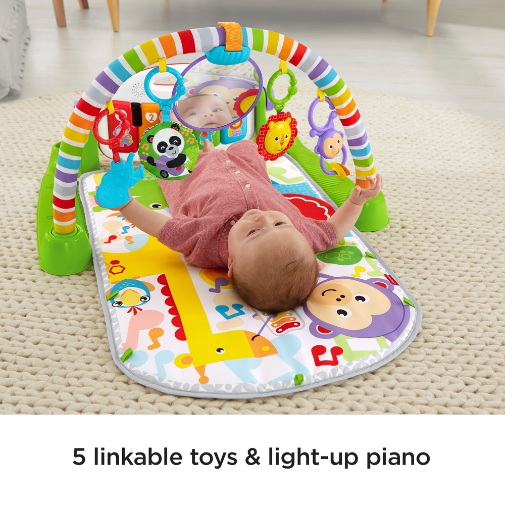 Fisher-Price Deluxe Kick & Play Piano Baby-Spielmatte
