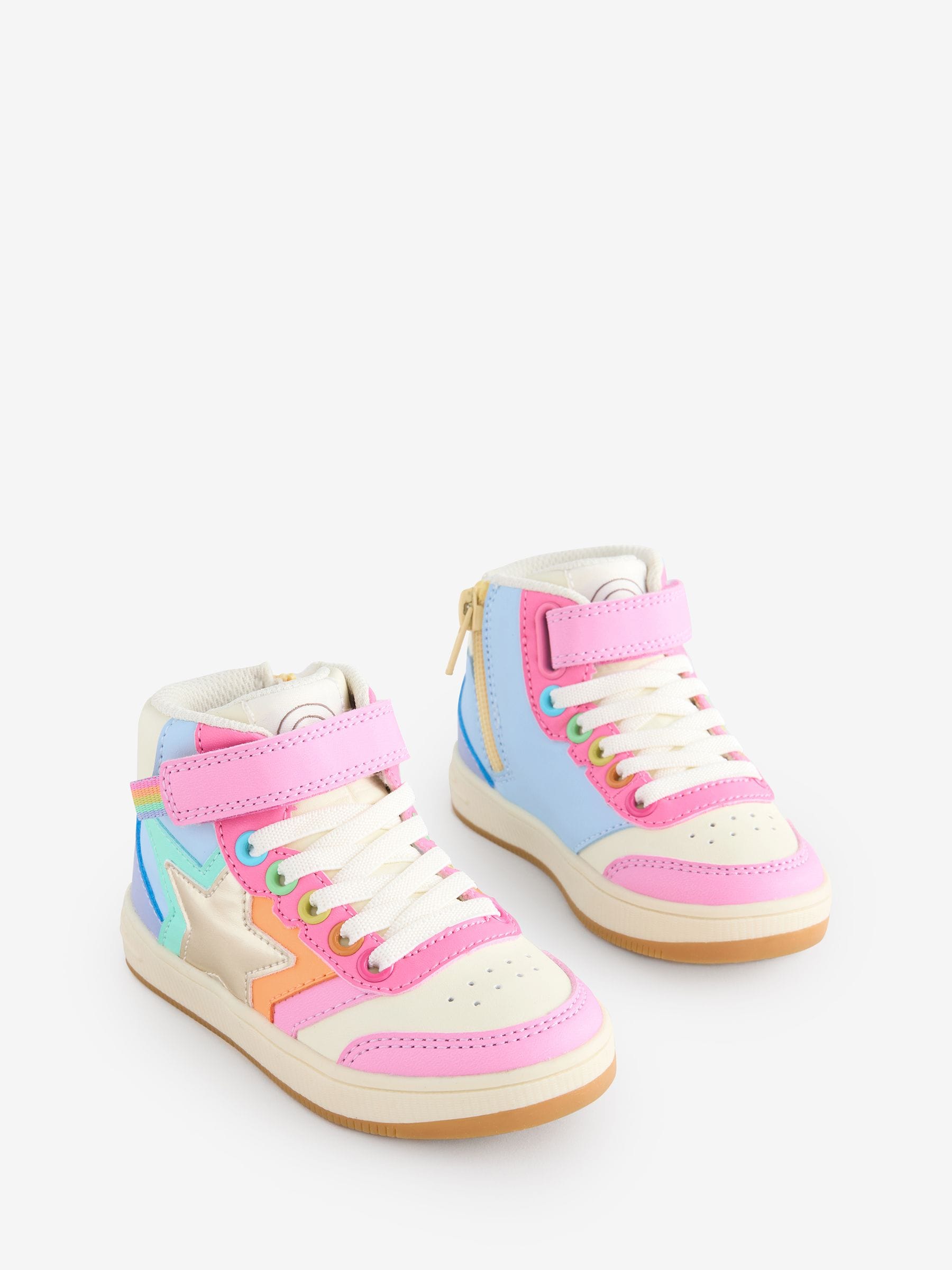 Multi - Little Bird by Jools Oliver - Hoge sneakers met sterren
