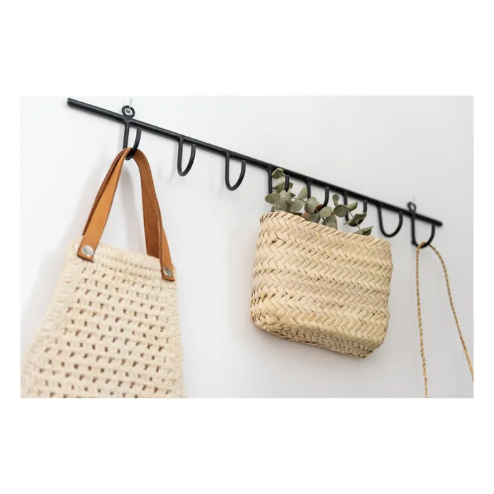 Cosydar Barre à 8 crochets | Noir