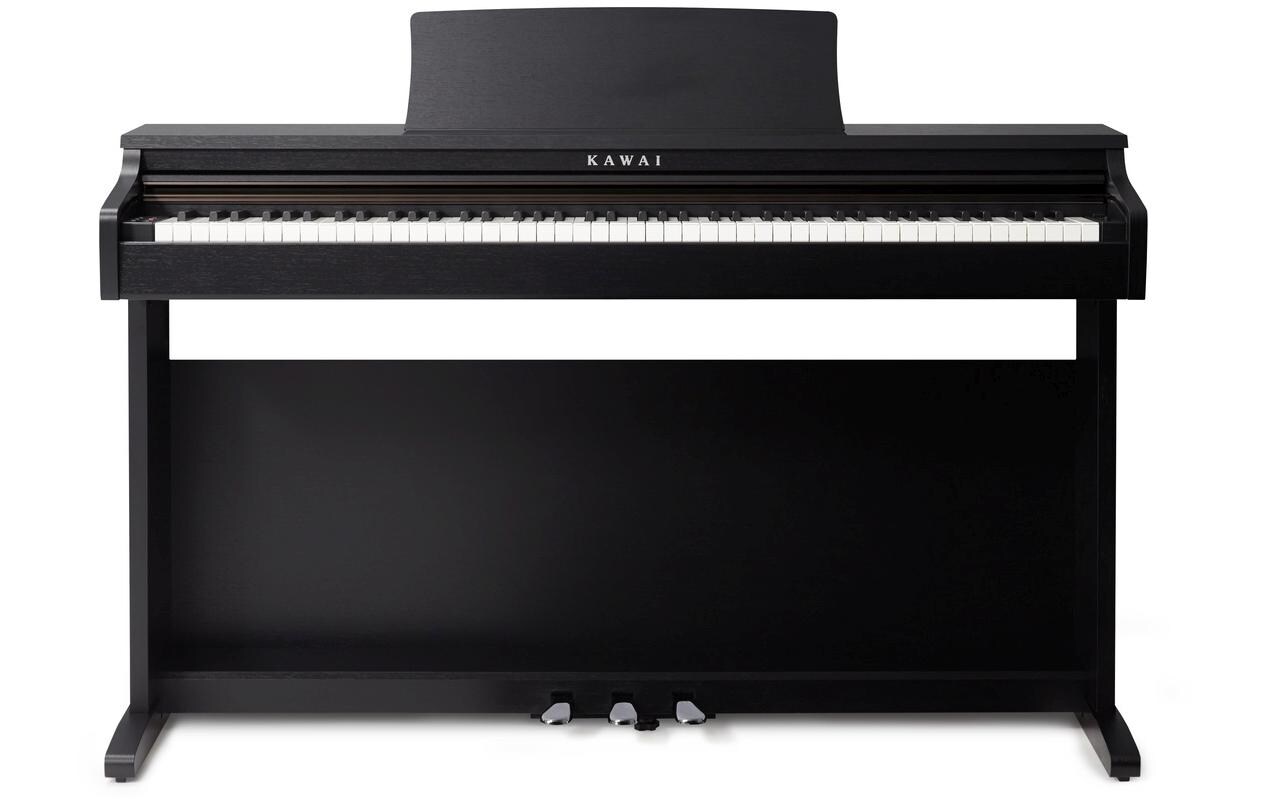 E-Piano KDP-120 – Schwarz<br>Digitalpiano mit Flügelanschlag und -ton sowie Bluetooth- und USB-Anschlussmöglichkeit