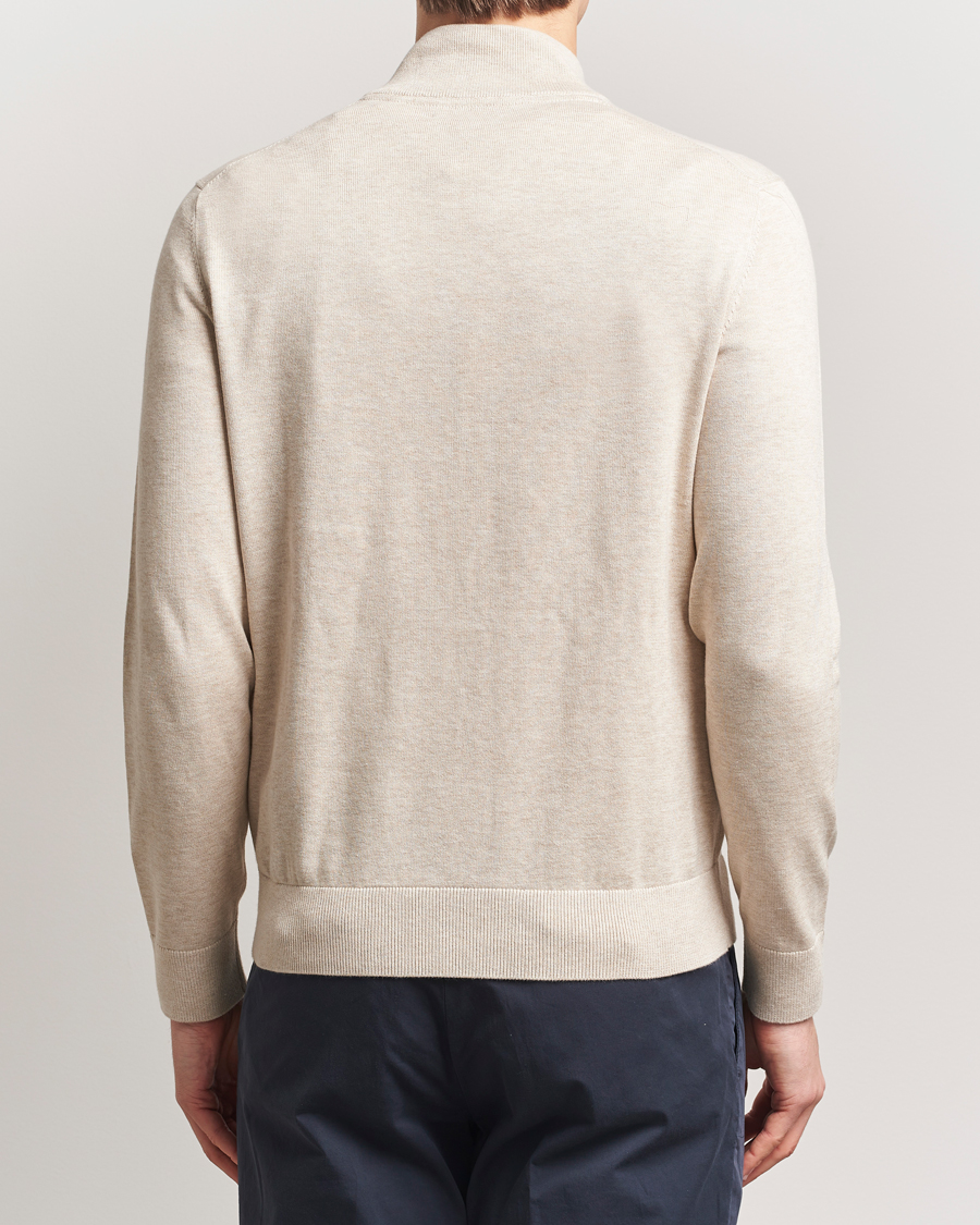 Morris Riley Cotton Half Zip Khaki