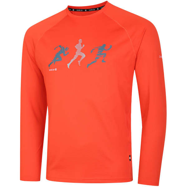 T-shirt running DARE 2B RIGHTEOUS III LONG SLEEVED TEE TRAIL BLAZE