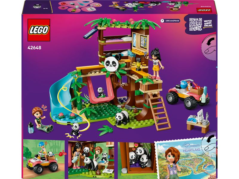 LEGO® Friends Panda-Pflegestation 42648 Bauset mit Spielzeugpanda
