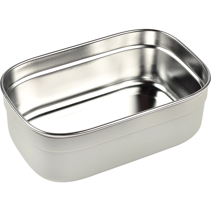 BEABA® Lunchbox aus Edelstahl - velvet grausalbeigrün