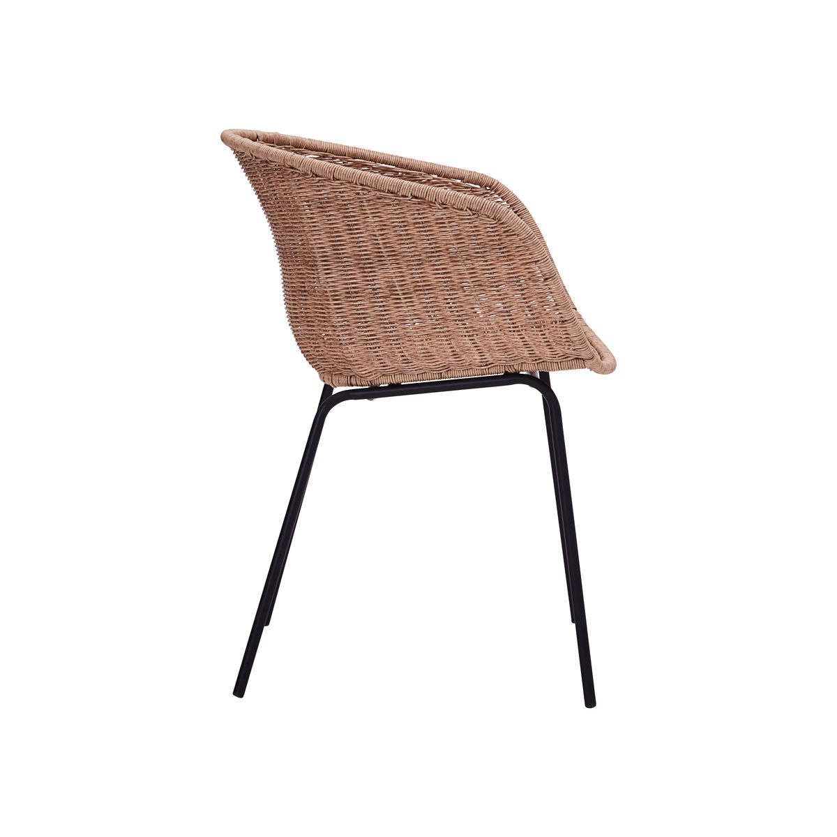 House Doctor tuinstoel Hapur - set van 2 Naturel - 2 stuks