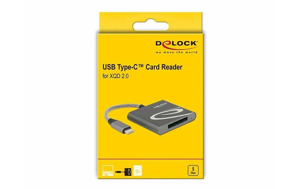 Card Reader Extern USB-C für XQD-2.0-SpeicherkartenExterner Kartenleser für XQD-2.0-Speicherkarten