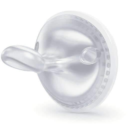 Lot de 2 Sucettes en silicone Mommy Fell   Bleu/gris        0-9 mois   de               Nuk