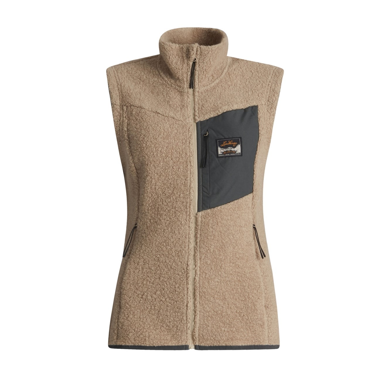 Lundhags Flok Wool Pile Vest, Dame<br>Herlig vest i ullblanding!
