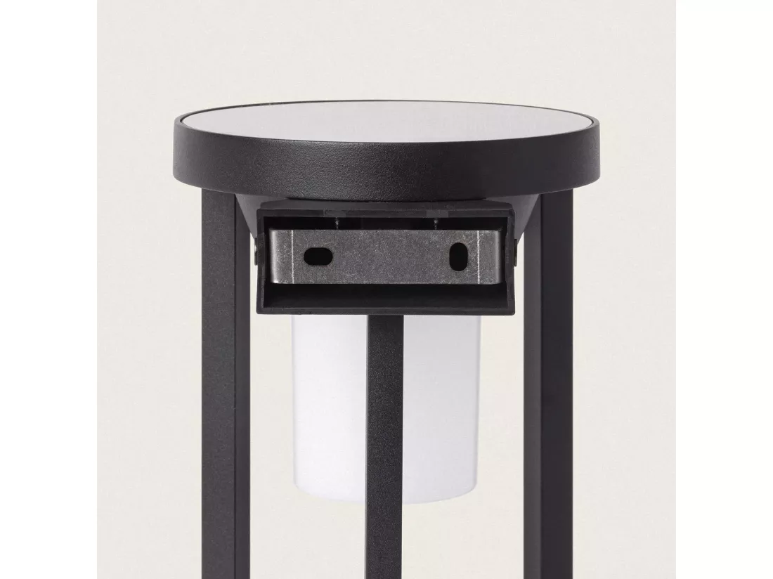 Applique Murale Extérieure Solaire LED 2W Aluminium avec Détecteur de Mouvement Eneko Noir